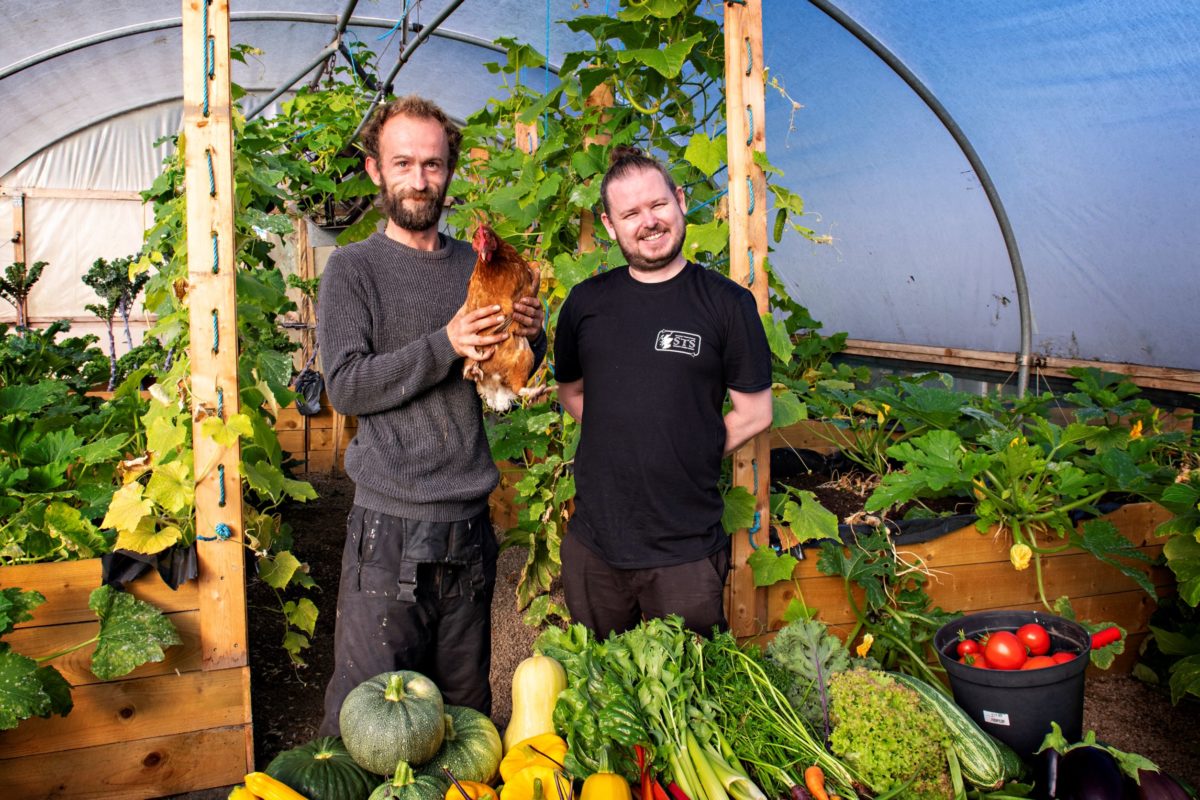 Stephen McQueen and Sean Kerr, founders, Sustainable Thinking Scotland