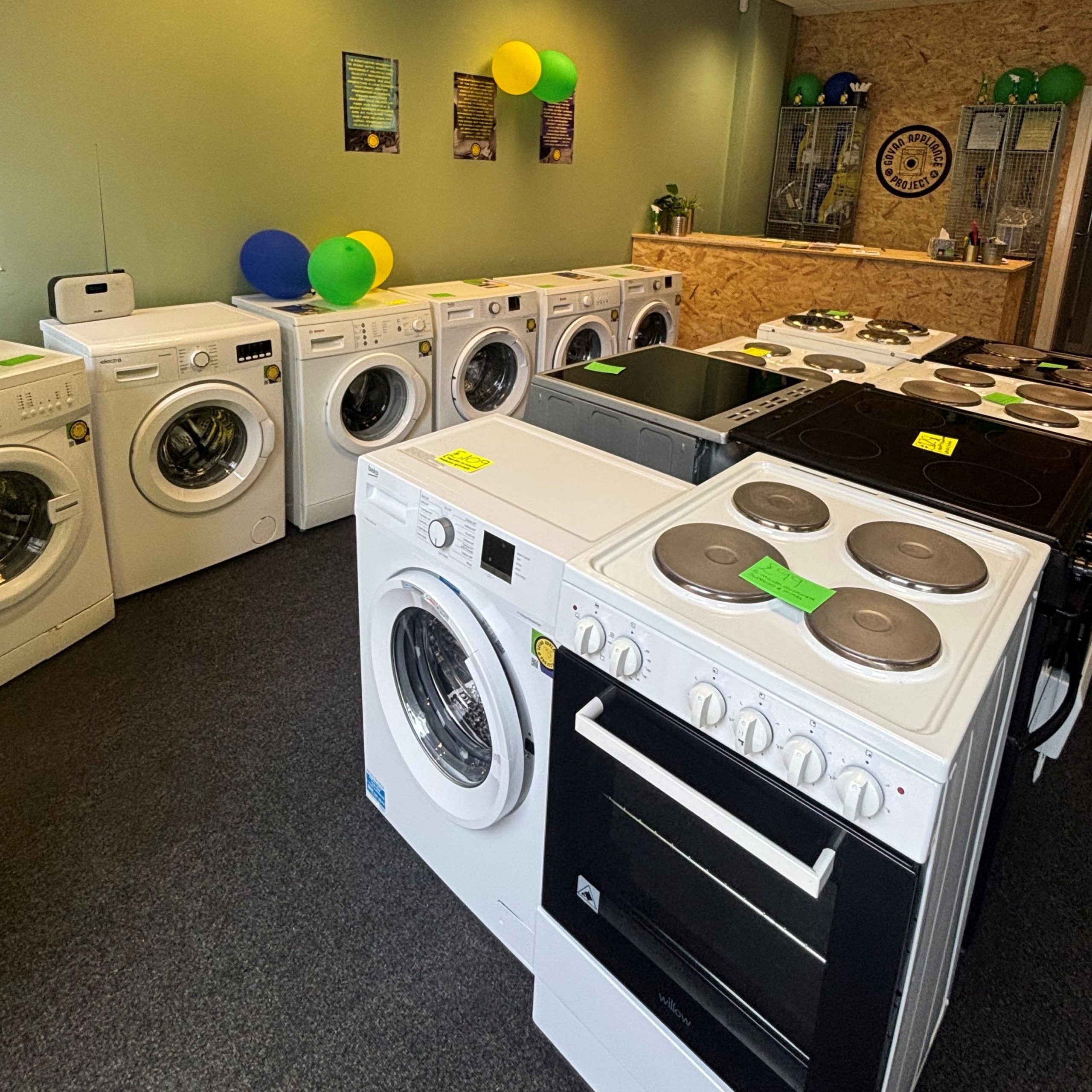 Equipment at Govan Appliance Project CIC