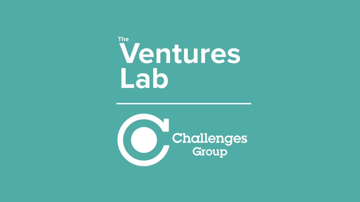 Ventures Lab logo with Challenges Group logo