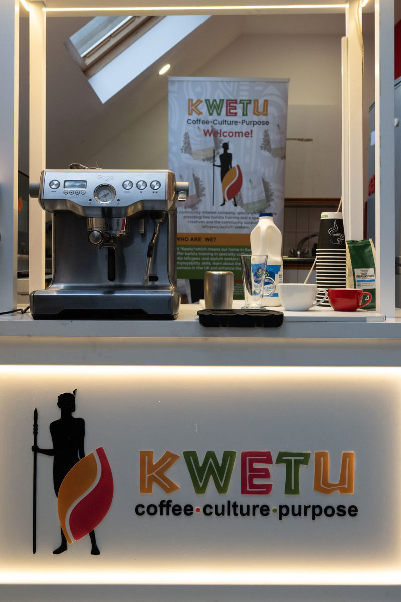 Kwetu coffee stand