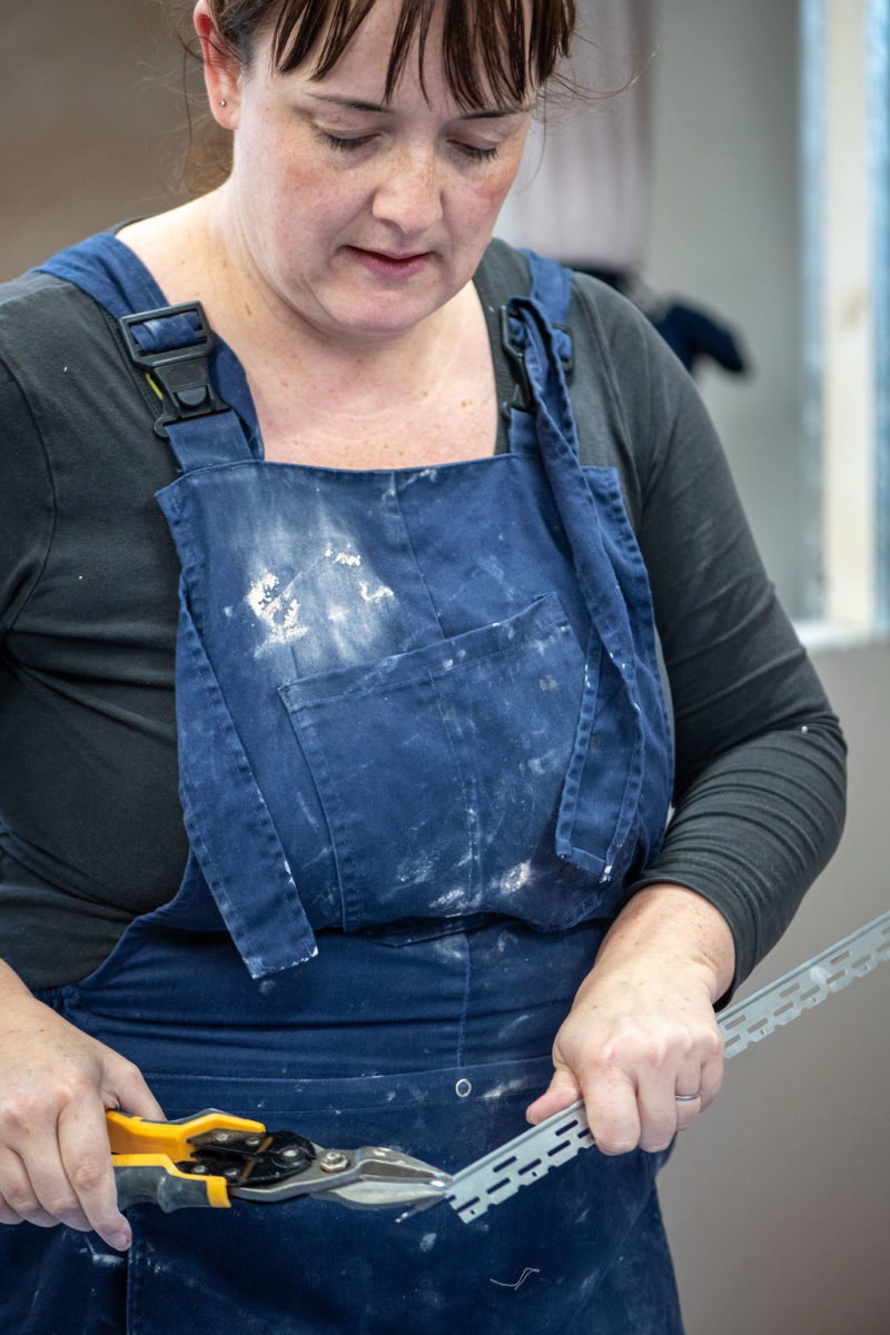Image of person painting and decorating at Glasgow Trades Collective