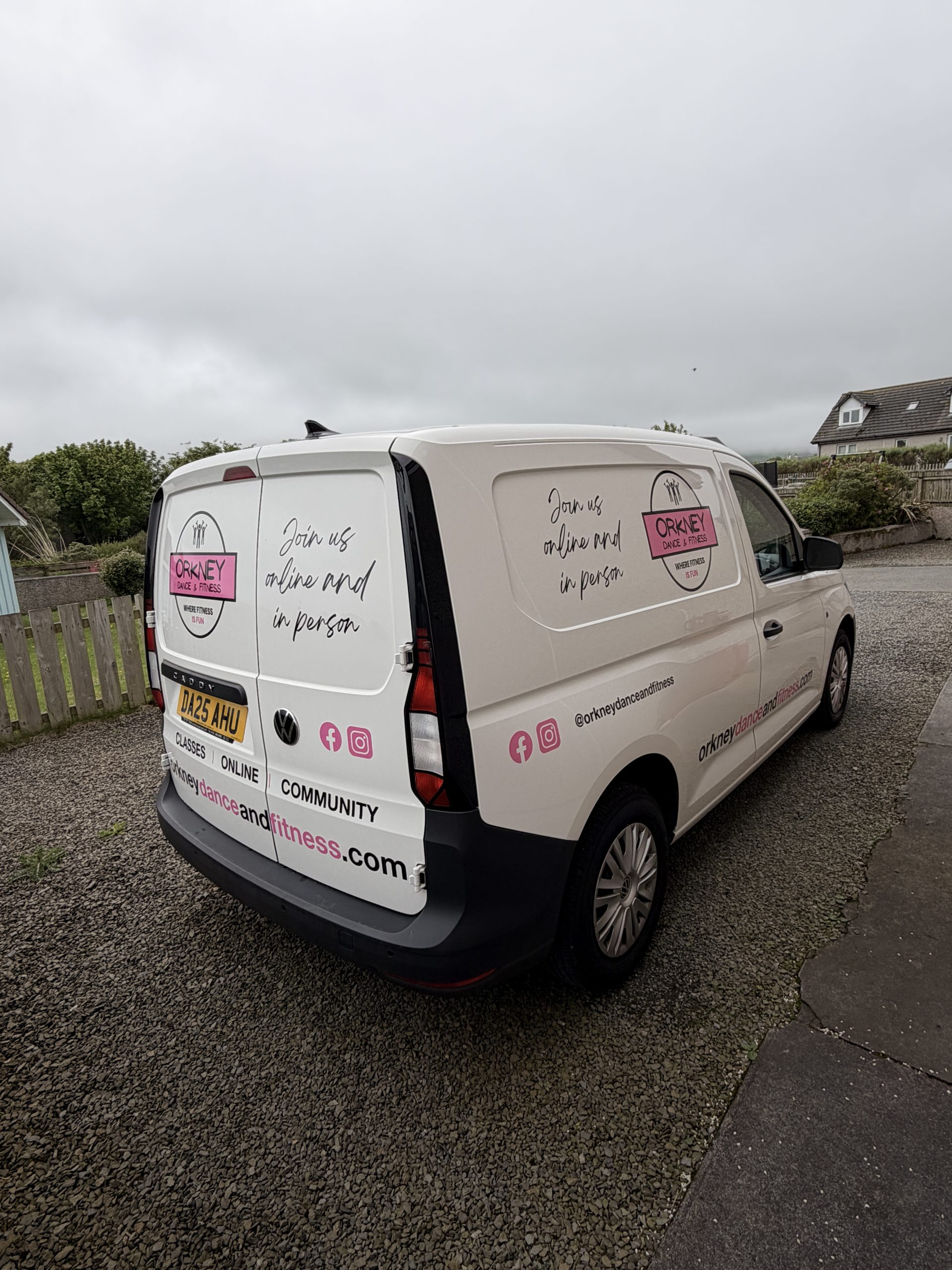 The Orkney Dance & Fitness van